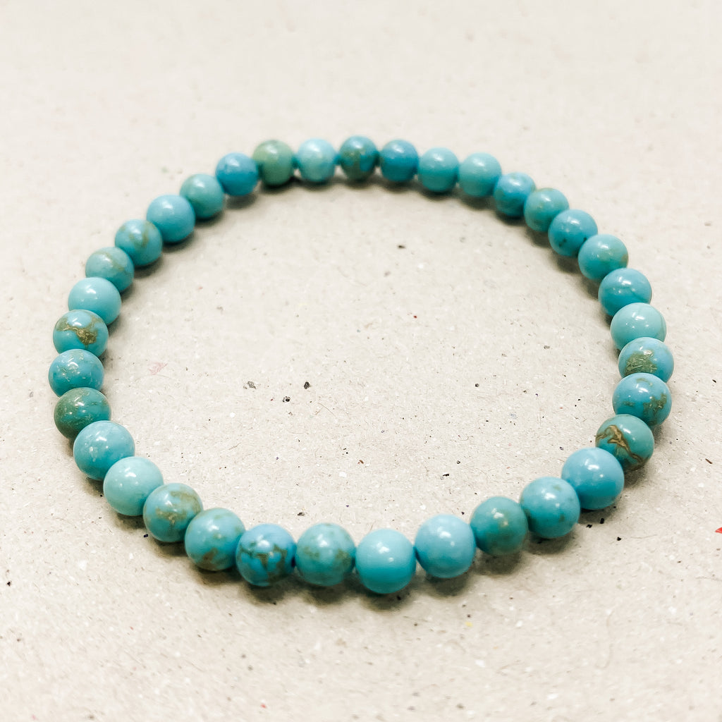 Turquoise Howlite Gemstone Bracelet