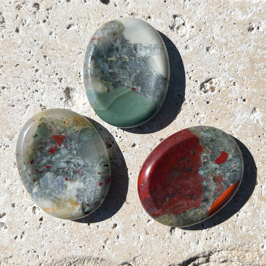 Natural Africa Blood Worry Stone