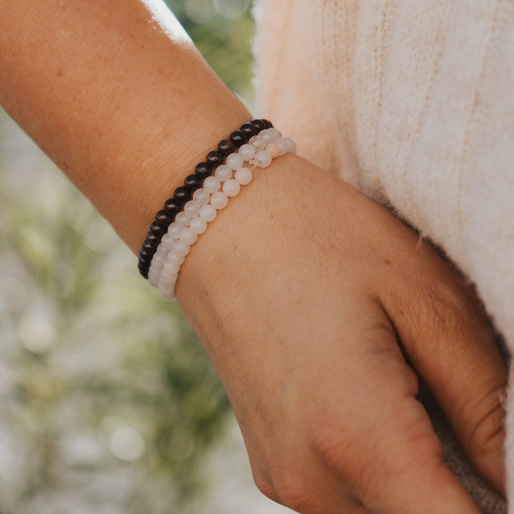 Comfort & Love Gemstone Bracelet Stack
