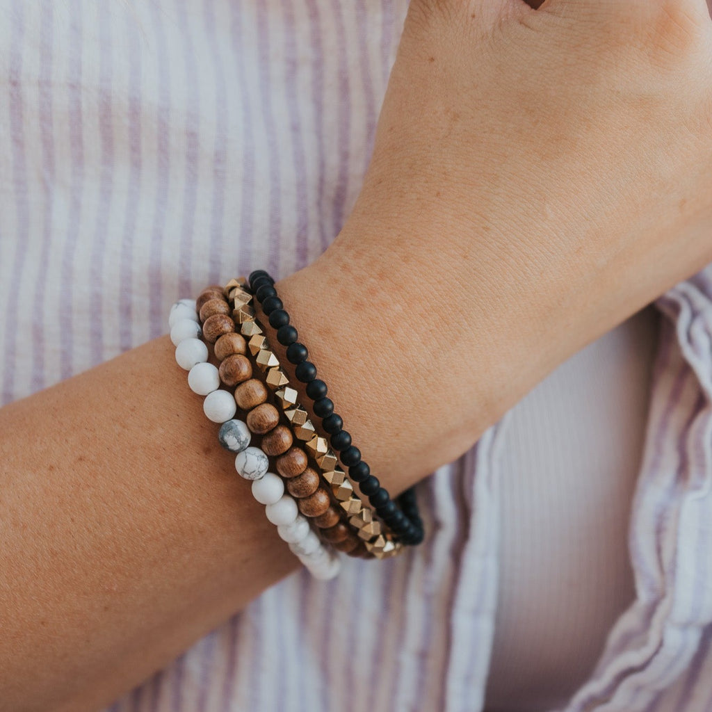 Serenity Diffuser Bracelet Stack