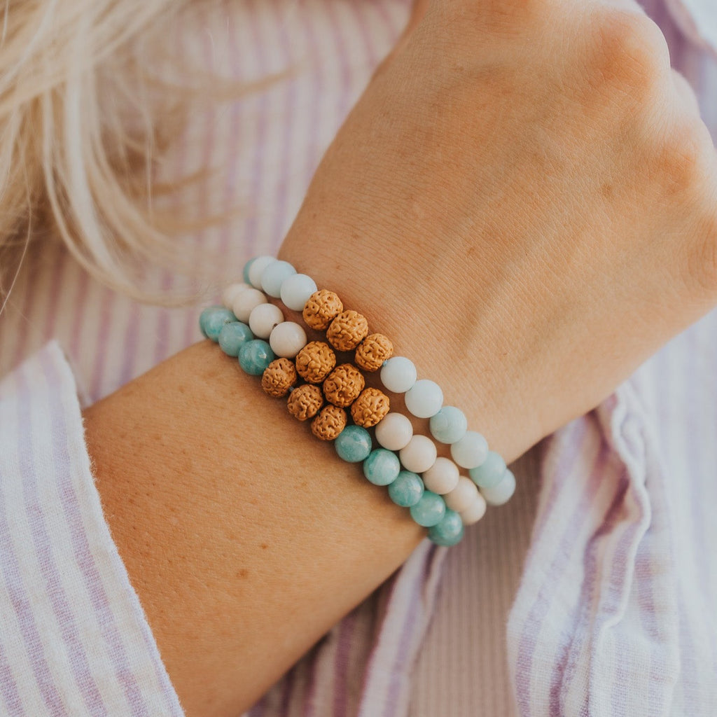 Amazonite - Zen Diffuser Bracelet