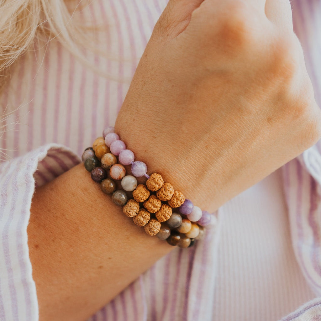 Lepidolite - Zen Diffuser Bracelet