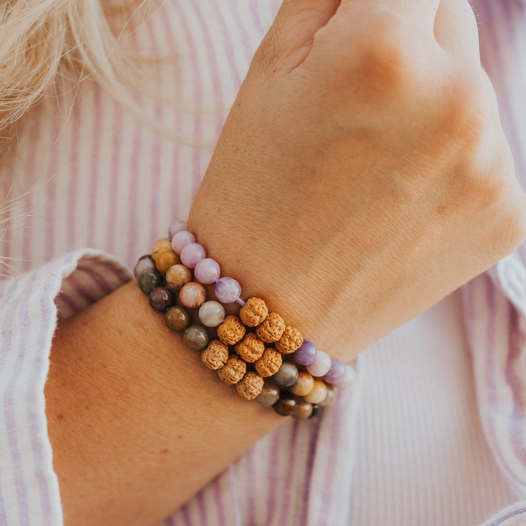 Indian Agate - Zen Diffuser Bracelet