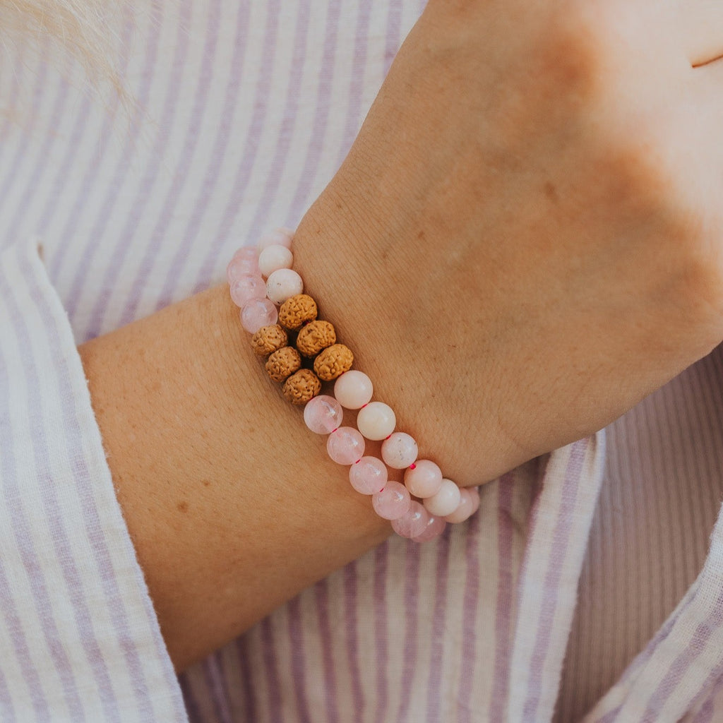 Pink Opal - Zen Diffuser Bracelet