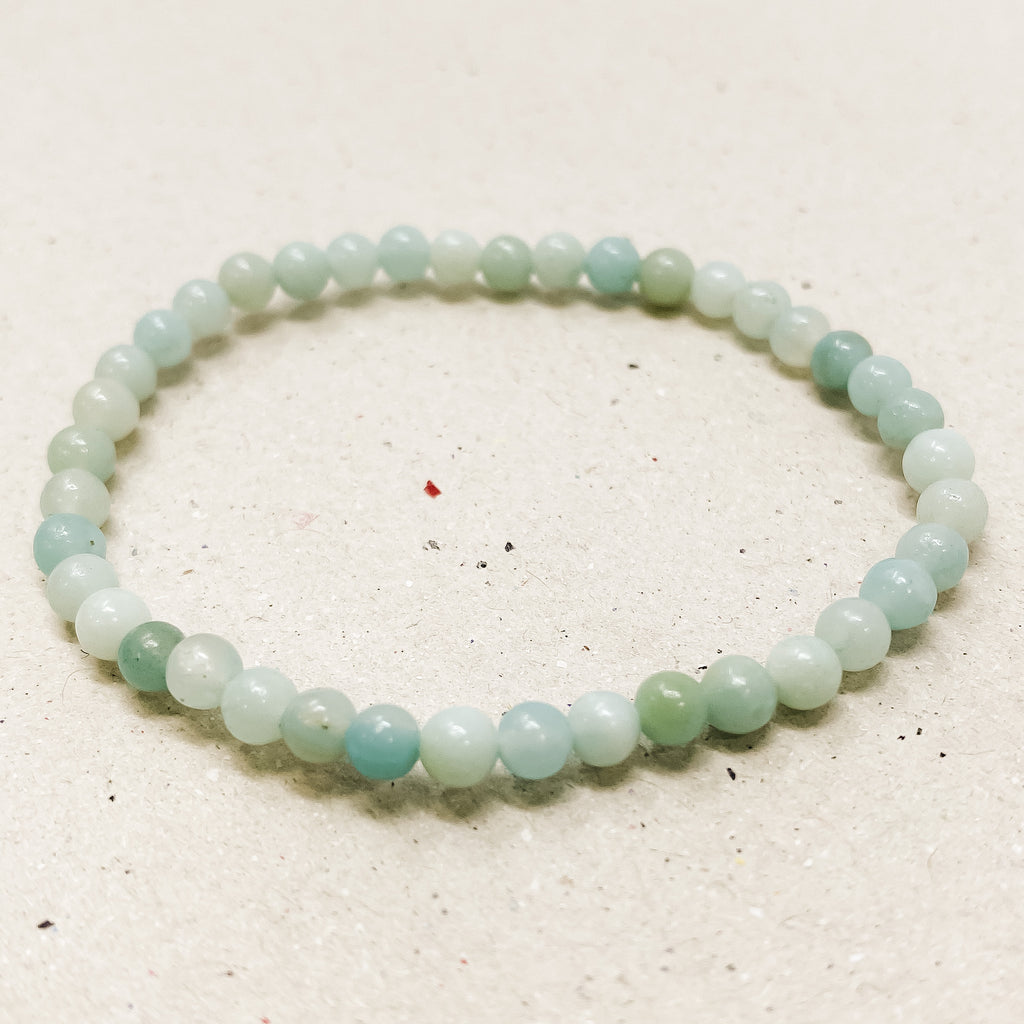 Ocean Amazonite Gemstone Bracelet