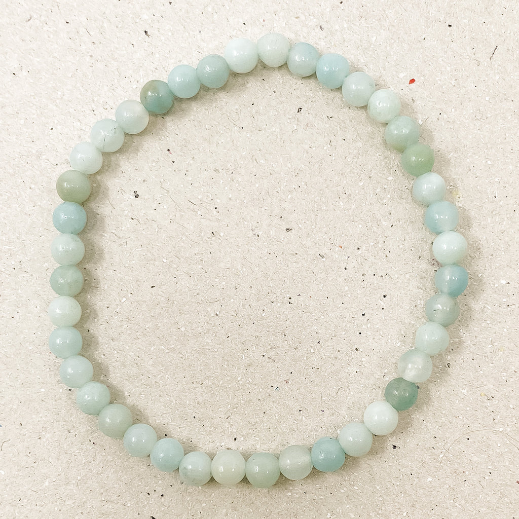 Ocean Amazonite Gemstone Bracelet