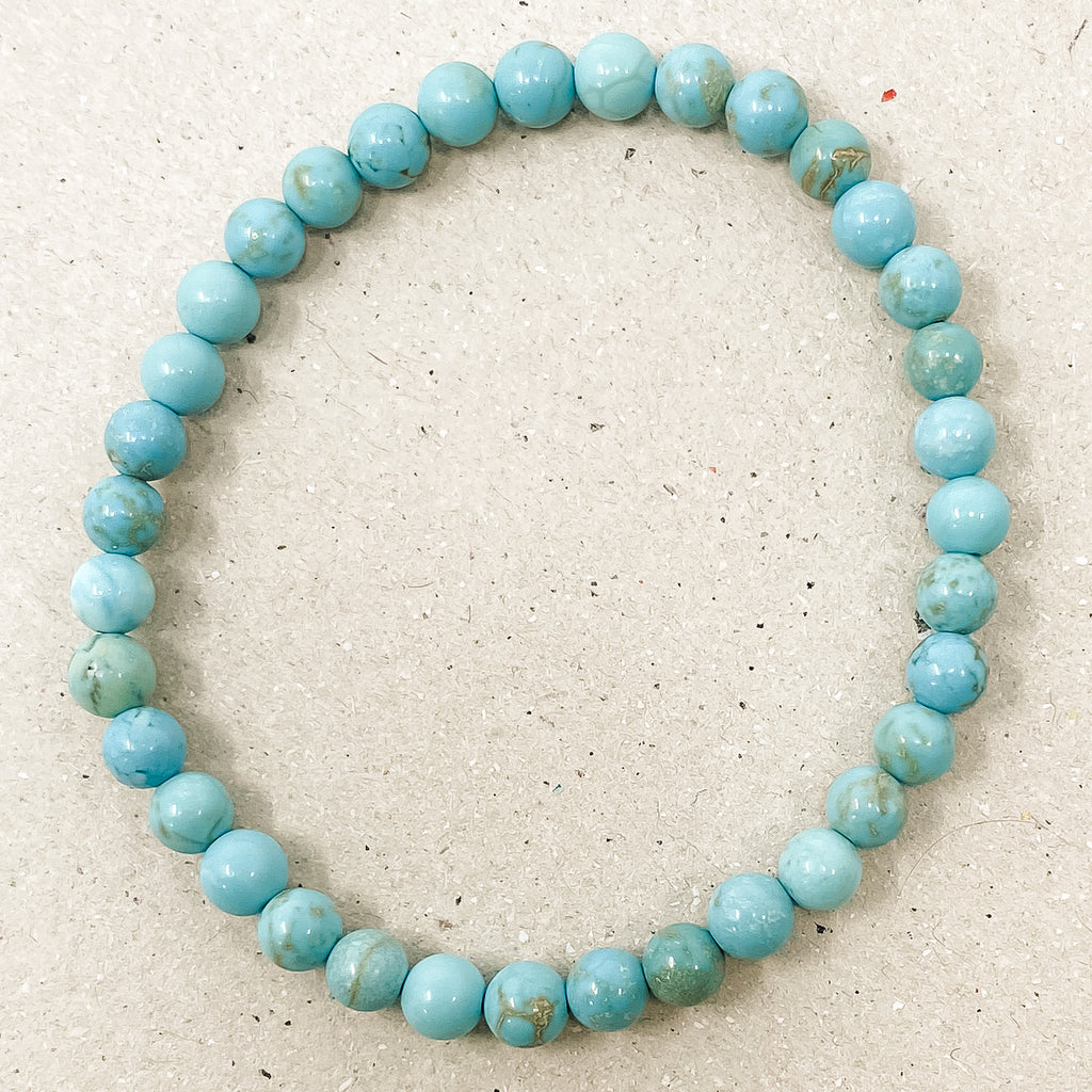 Turquoise Howlite Gemstone Bracelet