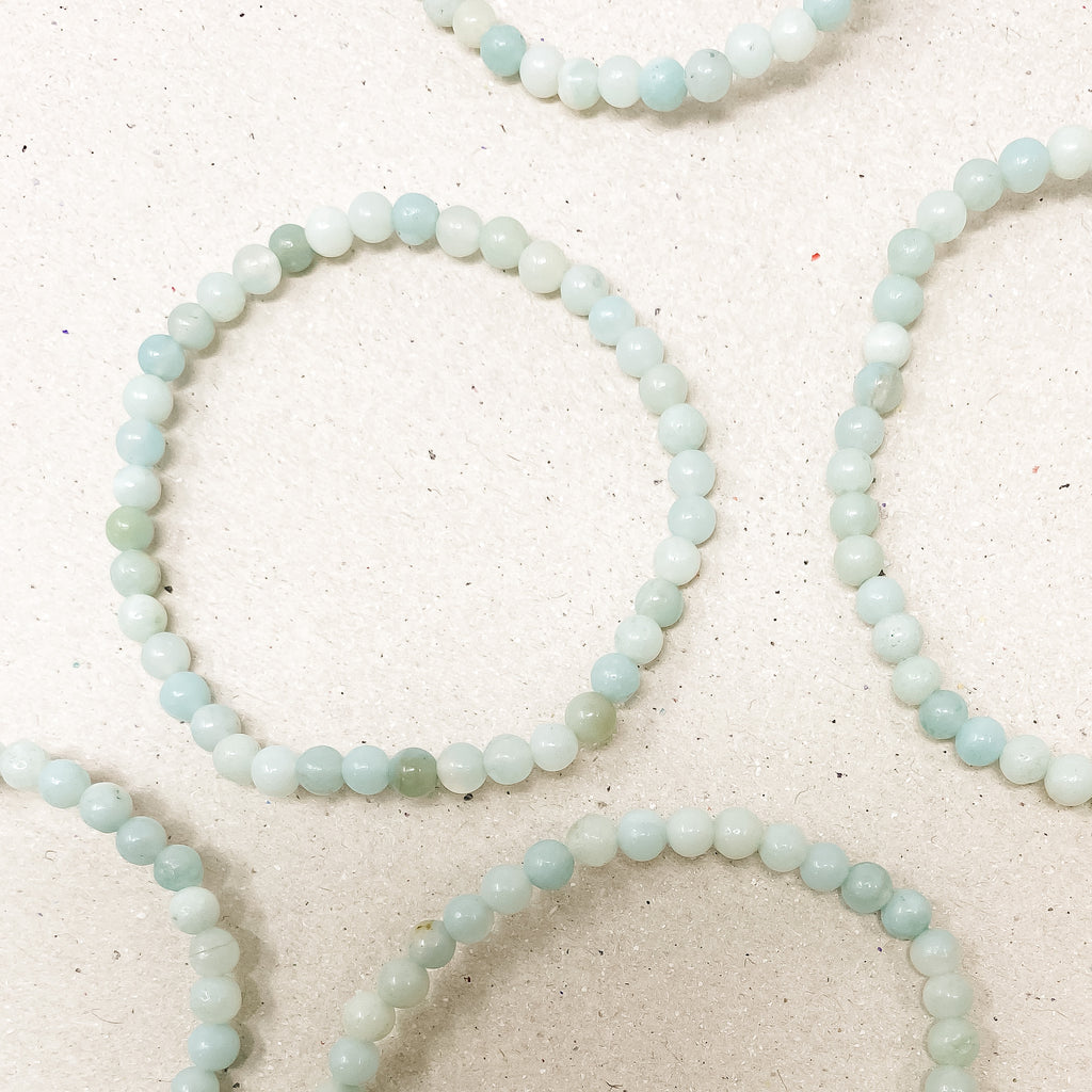 Ocean Amazonite Gemstone Bracelet