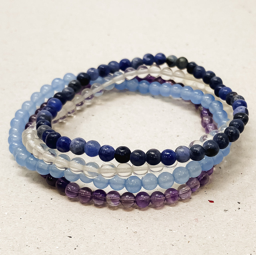 Inspiration & Balance Gemstone Bracelet Stack