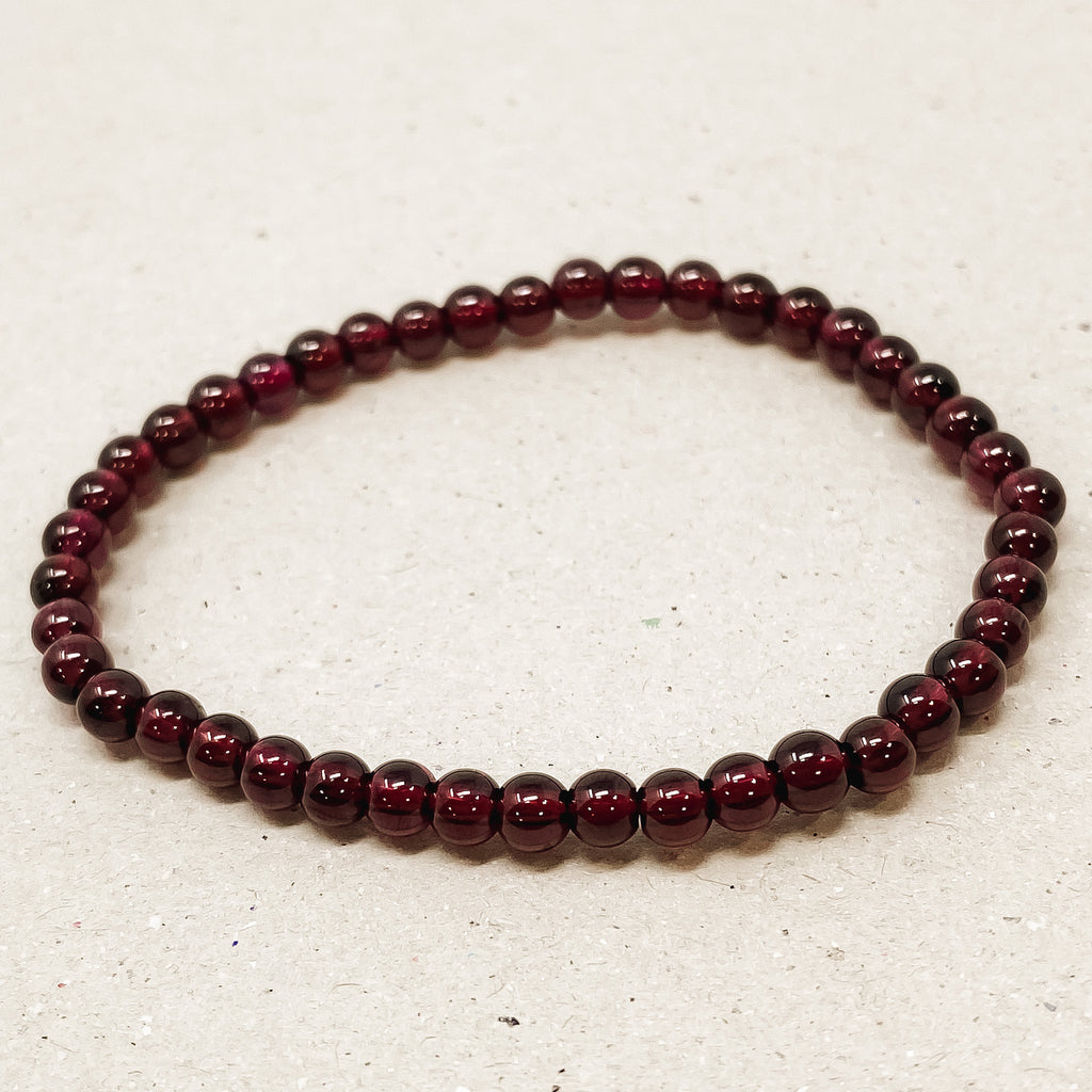 Garnet Gemstone Bracelet