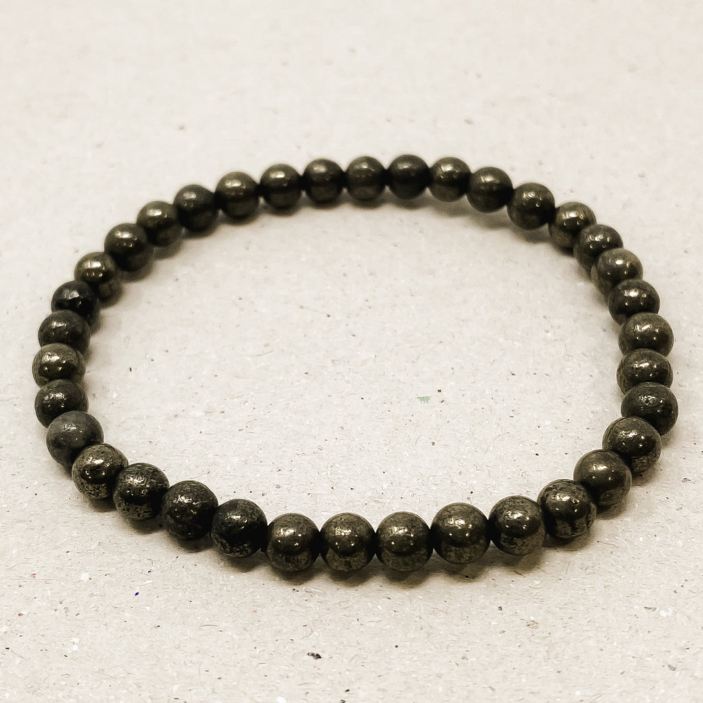 Pyrite Gemstone Bracelet