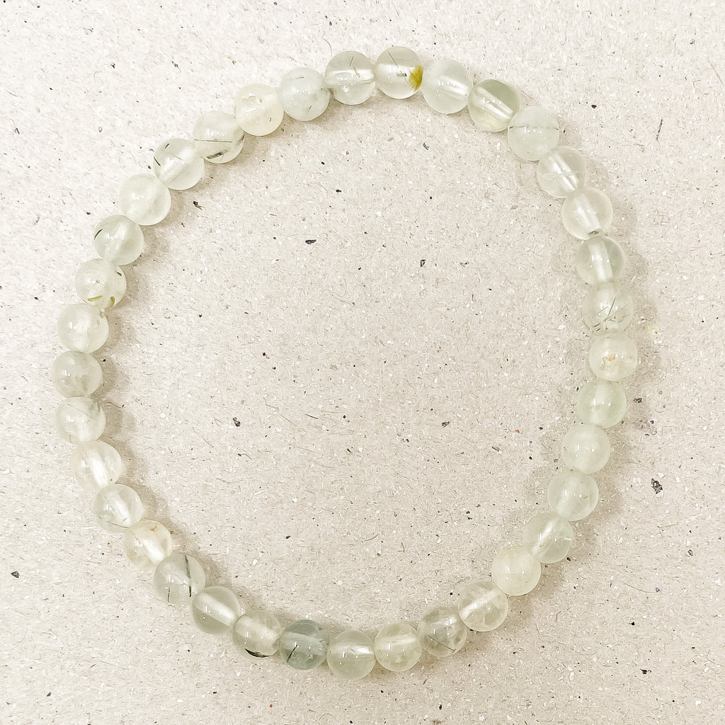 Prehnite Gemstone Bracelet