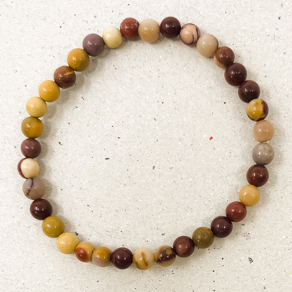 Mookaite Jasper Gemstone Bracelet