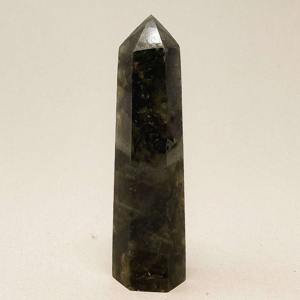 Natural Labradorite Crystal Tower