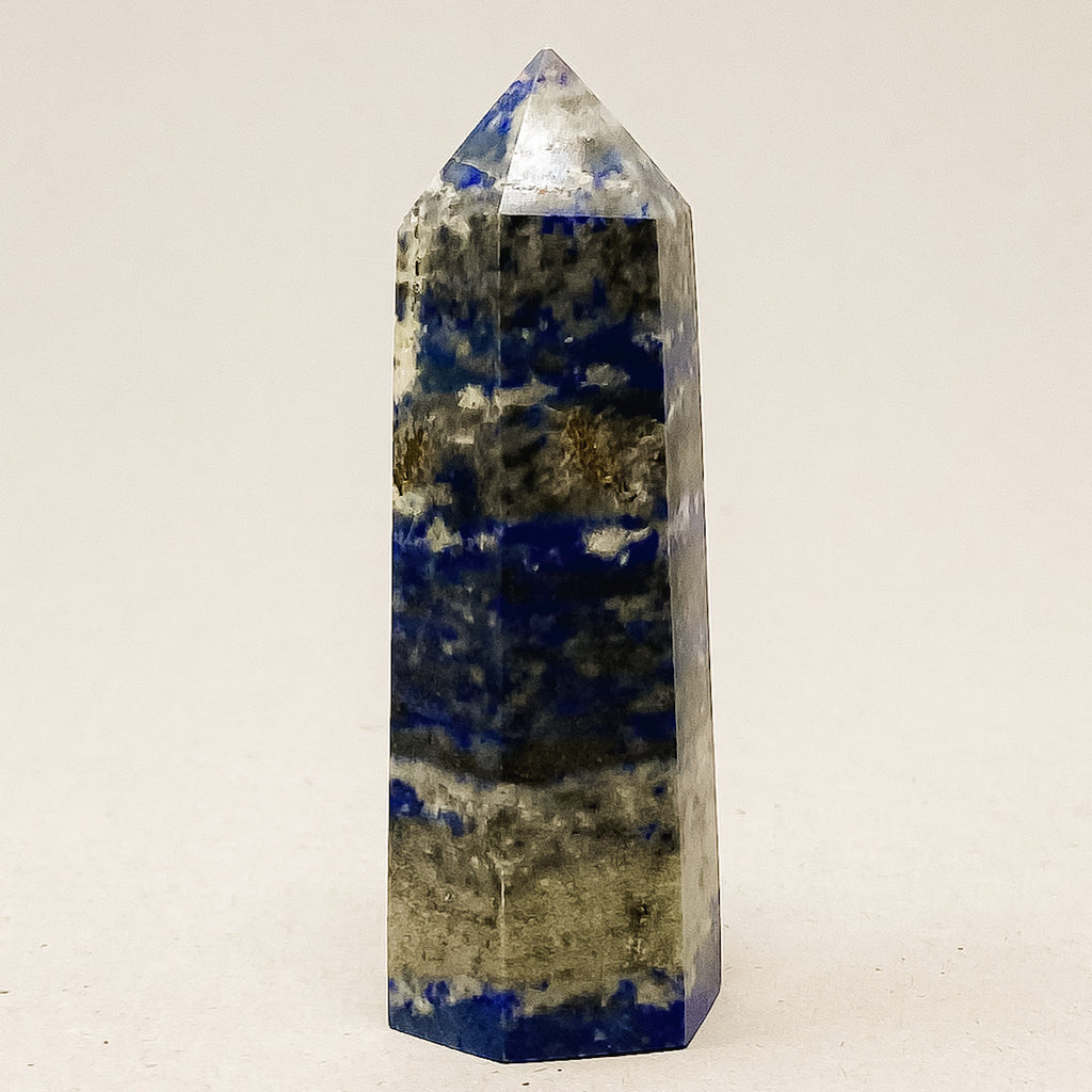 Natural Lapis Lazuli Crystal Tower