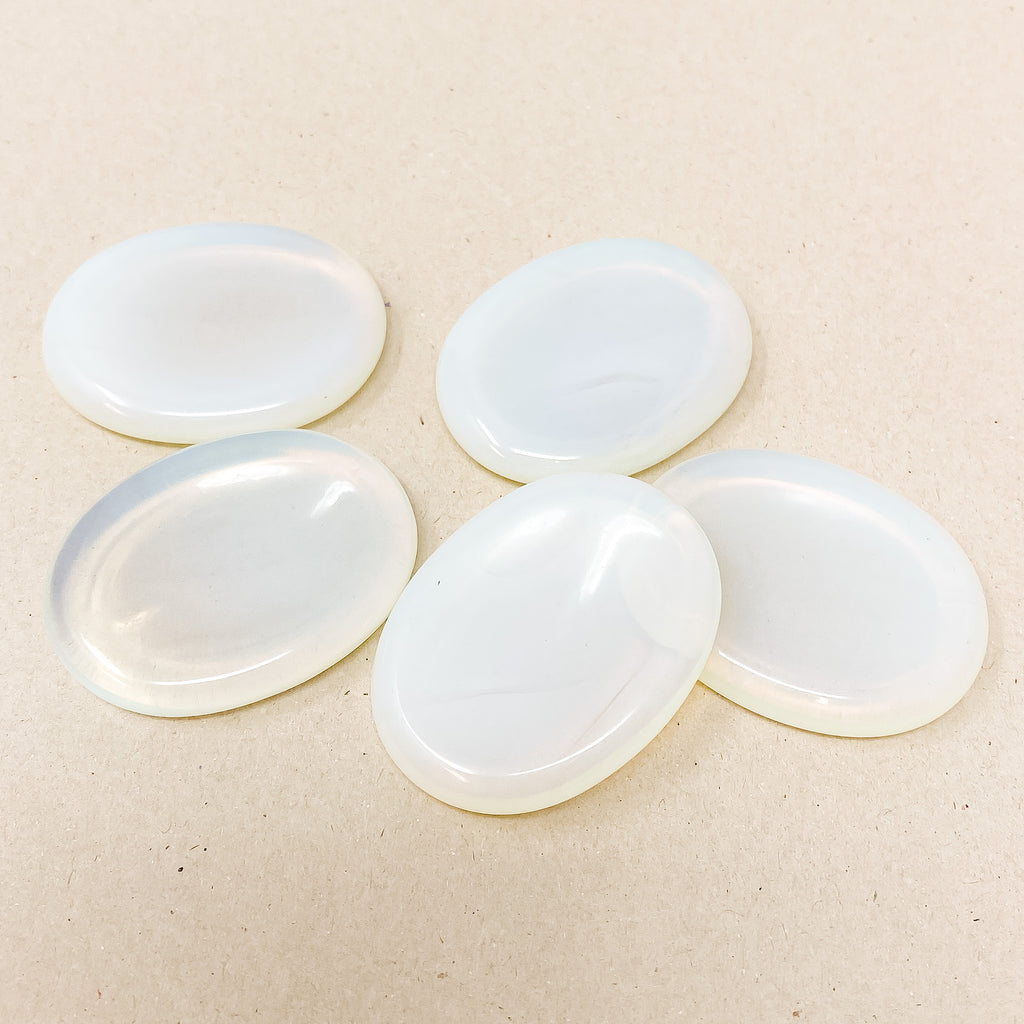 Natural Moonstone Worry Stone