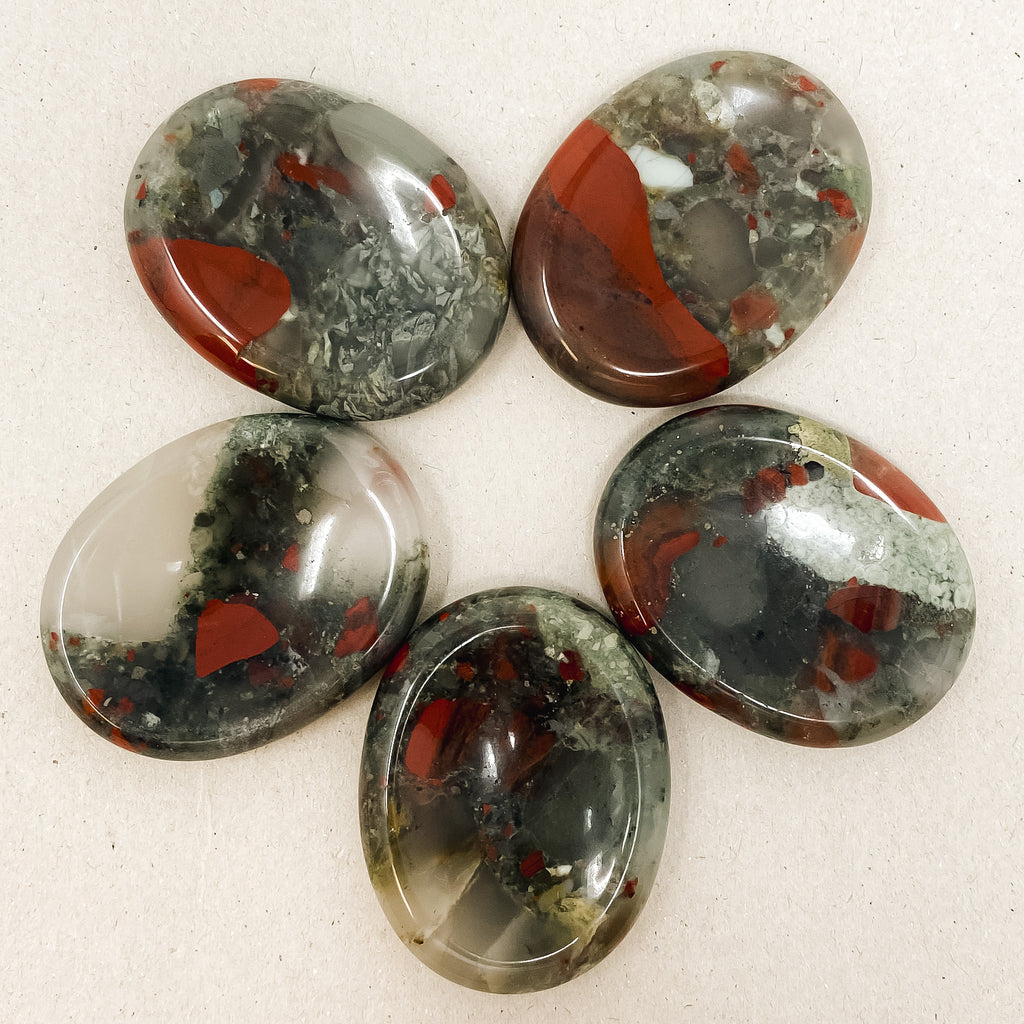 Natural Africa Blood Worry Stone