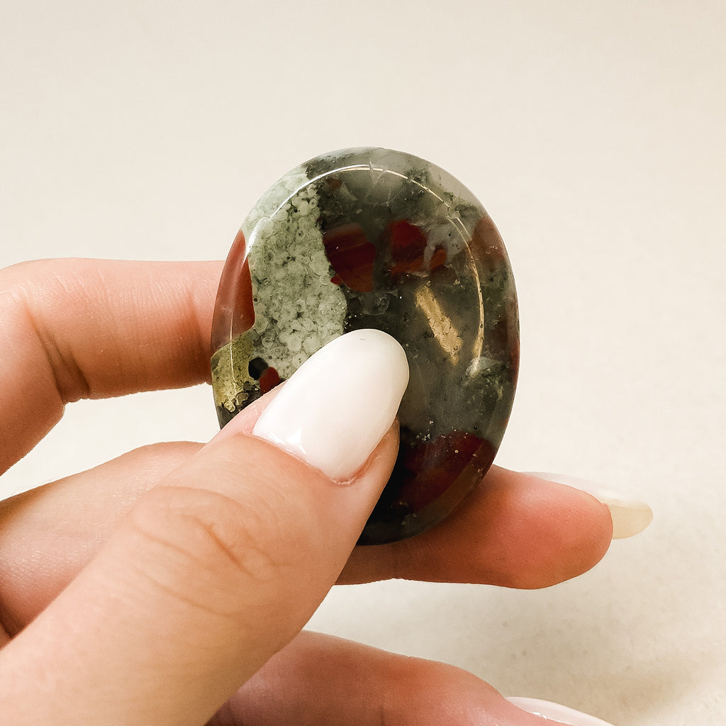 Natural Africa Blood Worry Stone