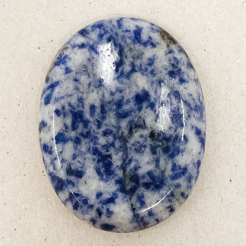 Natural Sodalite Worry Stones