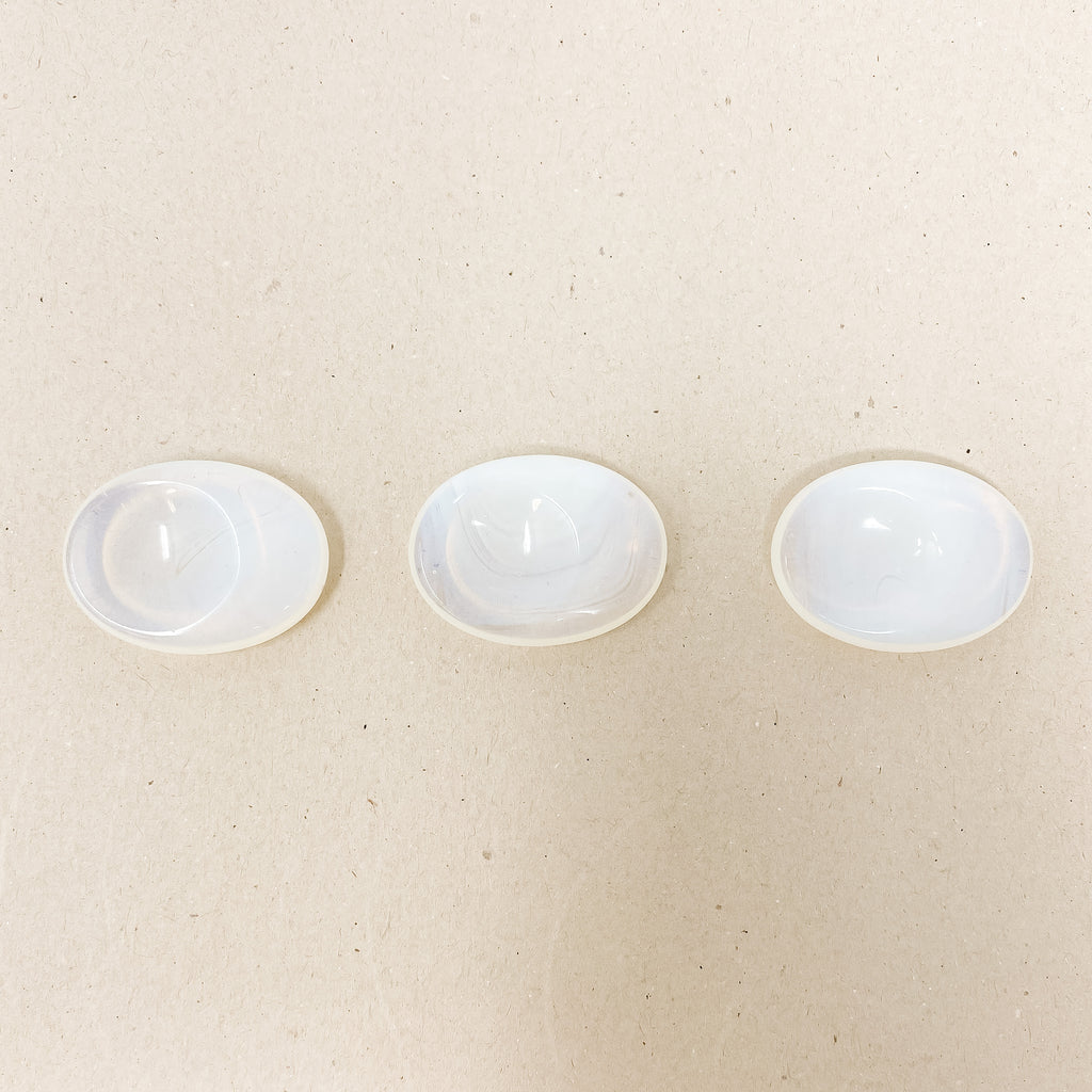 Small Moonstone Worry Stone