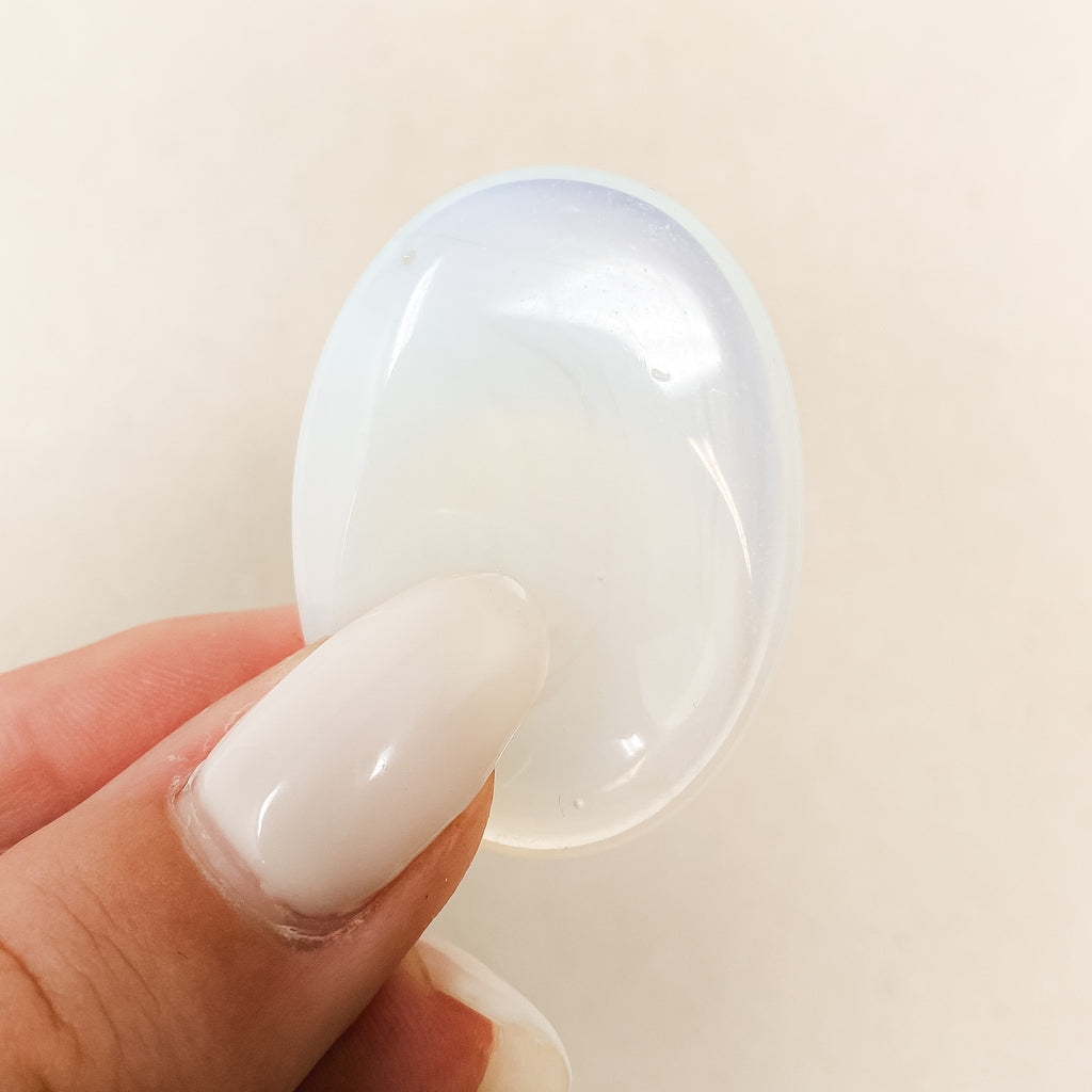 Small Moonstone Worry Stone