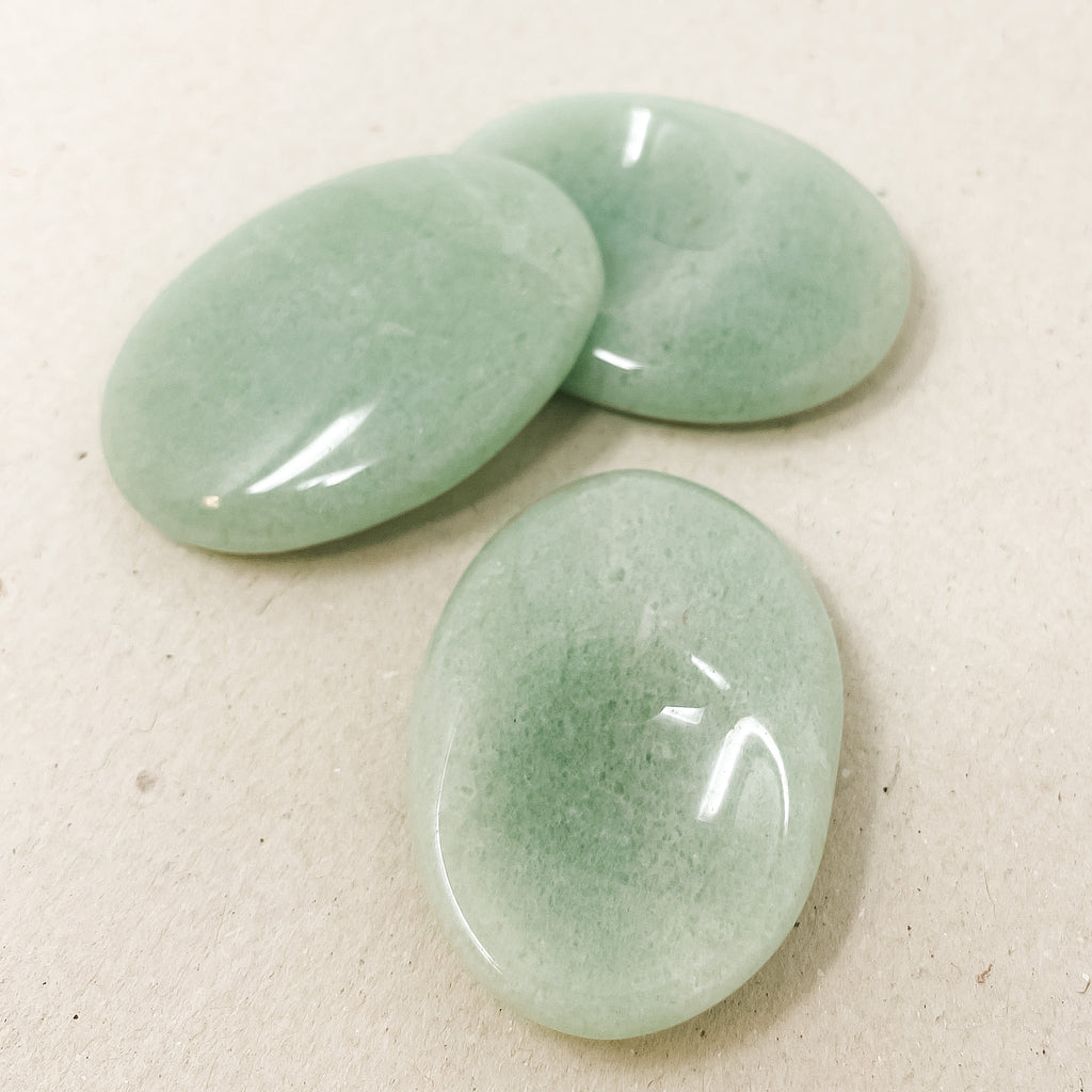 Small Green Aventurine Worry Stone