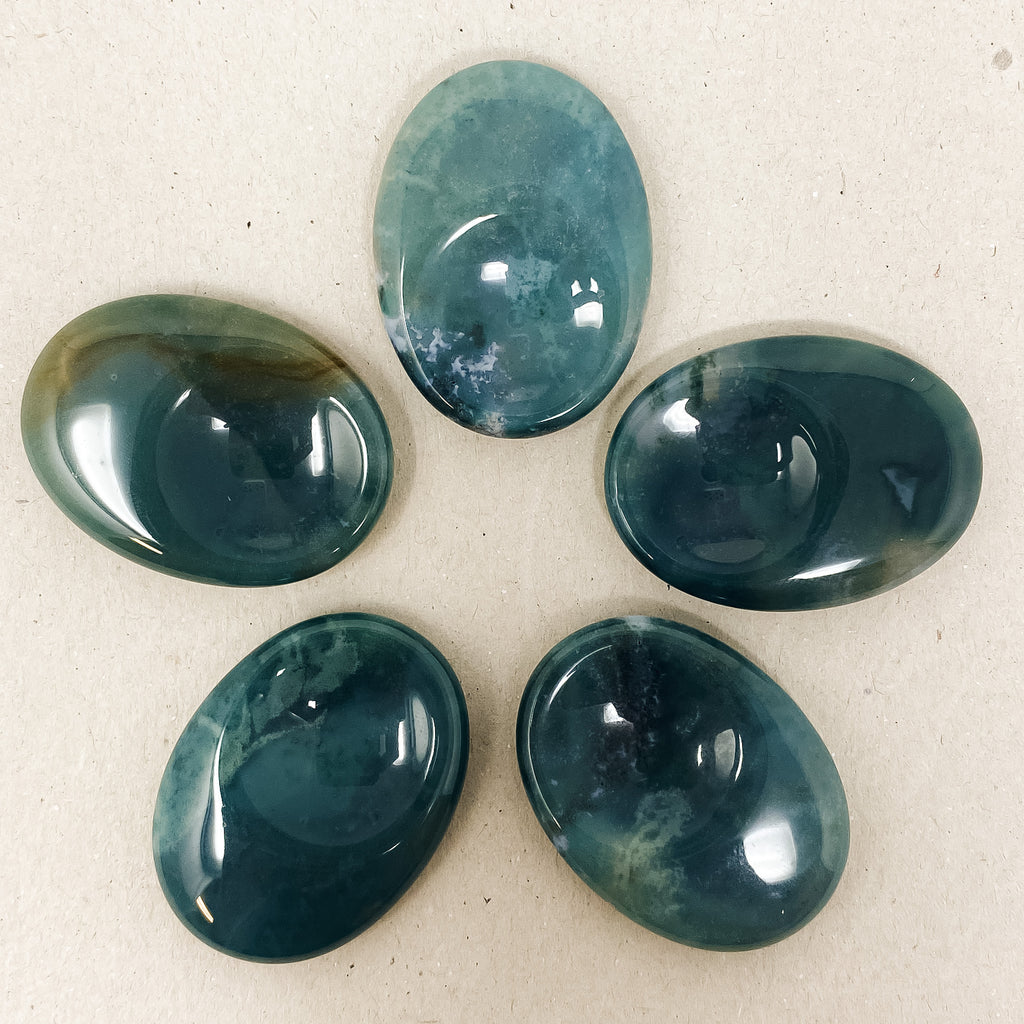 Small Indian Agate Worry Stone