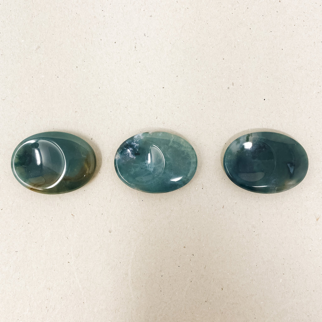 Small Indian Agate Worry Stone