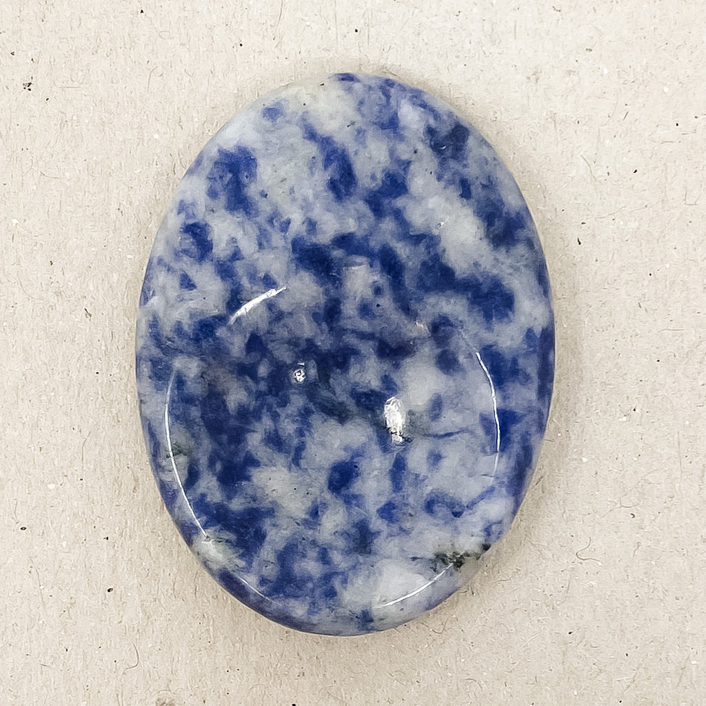 Small Sodalite Worry Stone