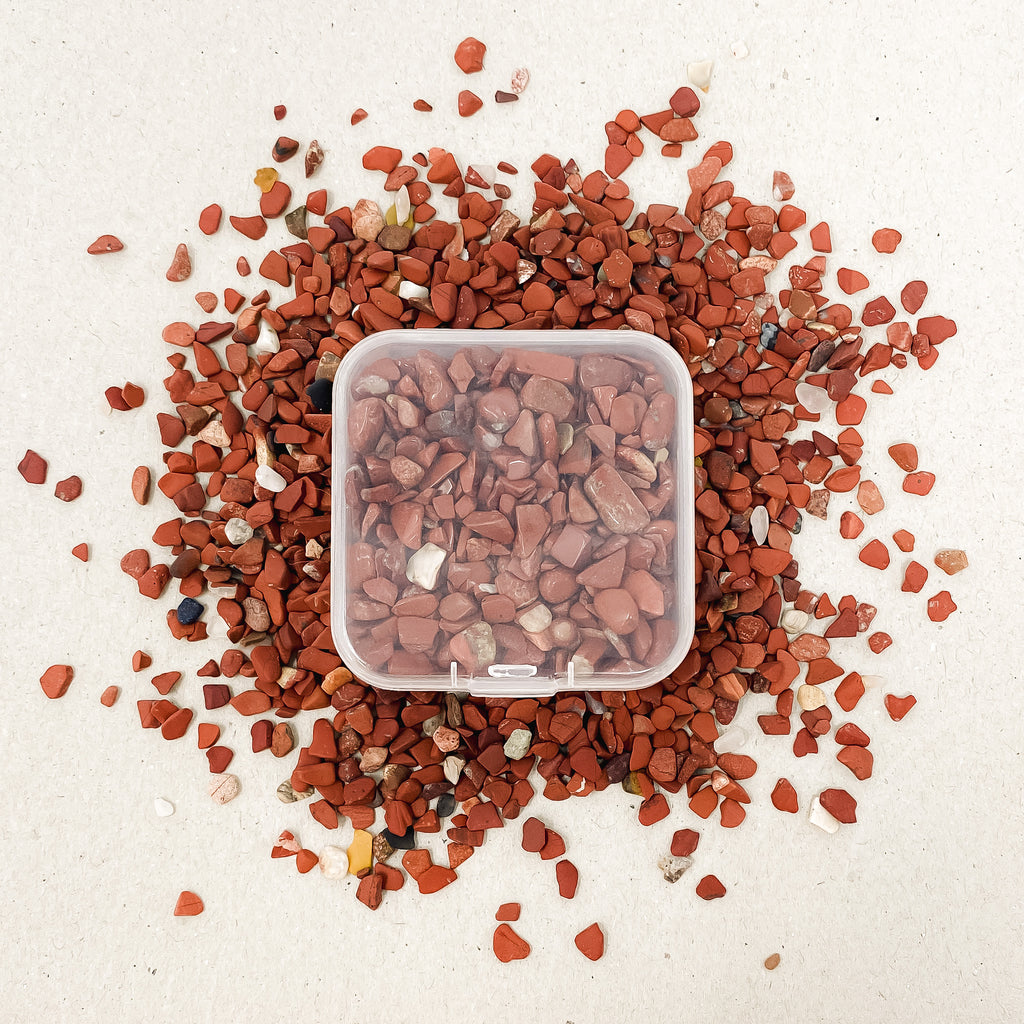 Red Jasper Gemstone Chips