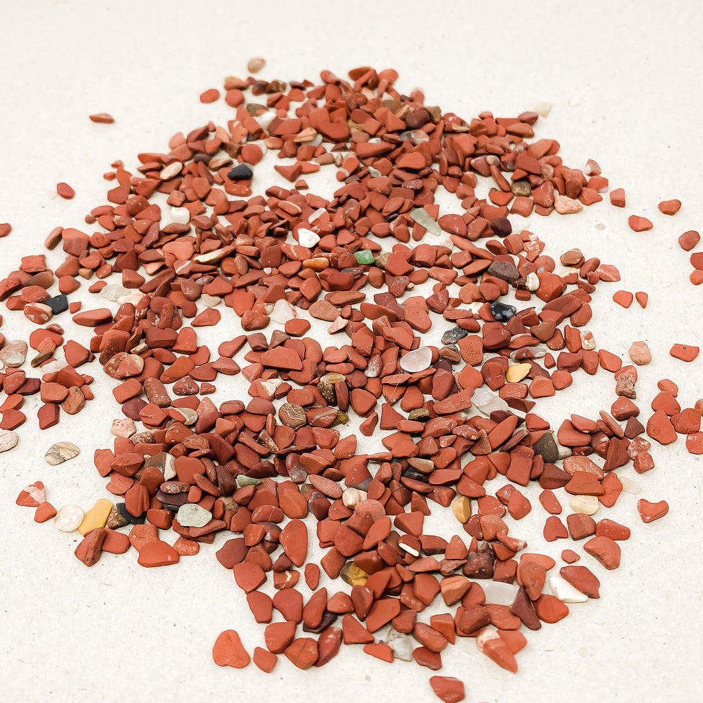 Red Jasper Gemstone Chips