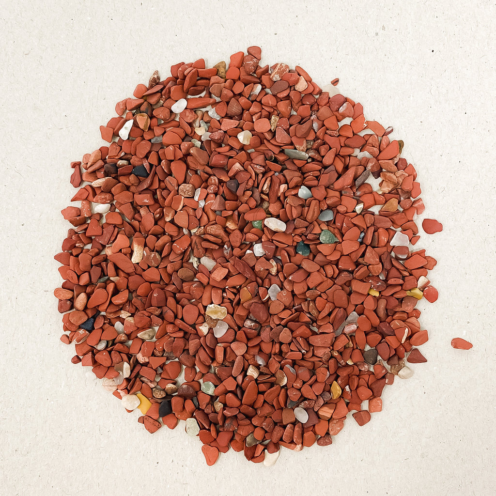 Red Jasper Gemstone Chips