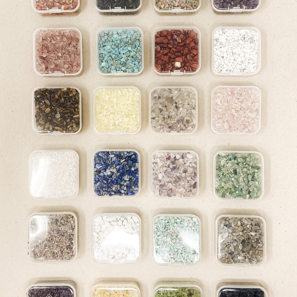 Clear Quartz Gemstone Chips