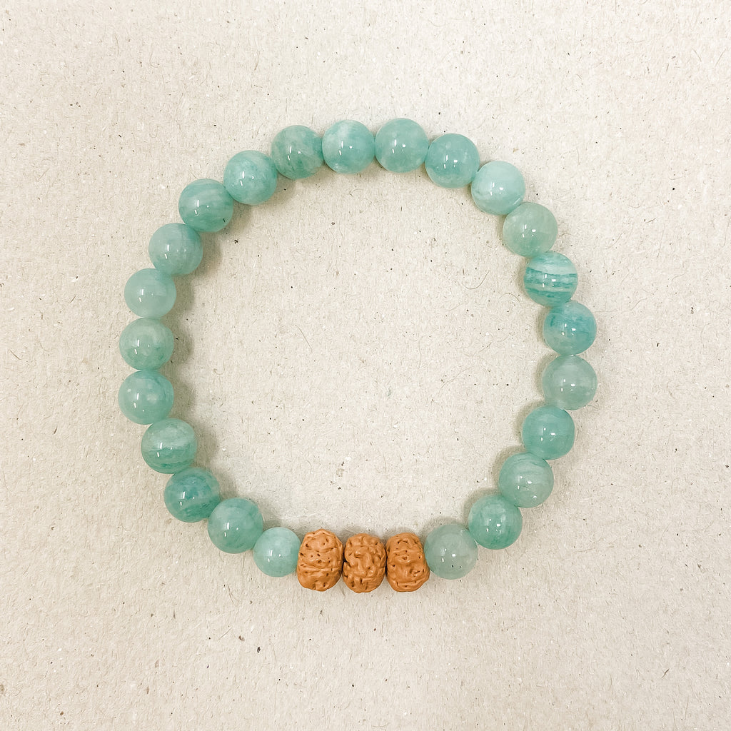 Amazonite - Zen Diffuser Bracelet