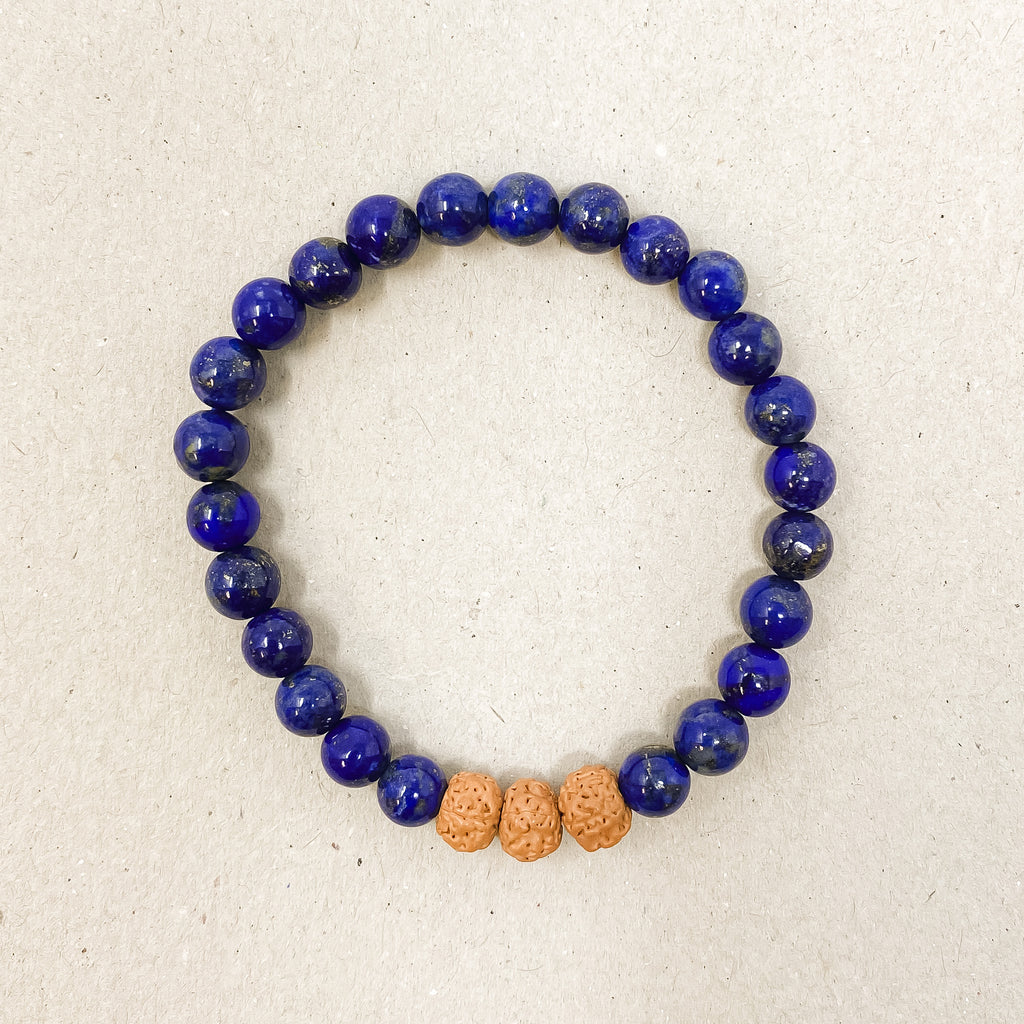 Lapis Lazuli - Zen Diffuser Bracelet