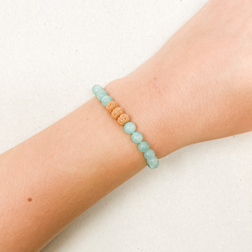 Amazonite - Zen Diffuser Bracelet