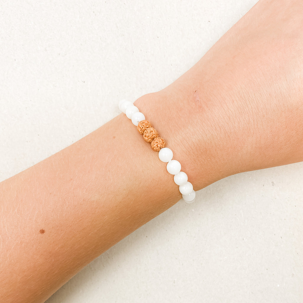 Moonstone - Zen Diffuser Bracelet