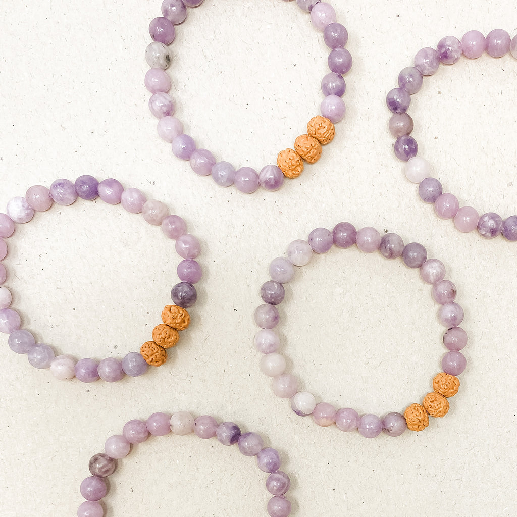 Lepidolite - Zen Diffuser Bracelet