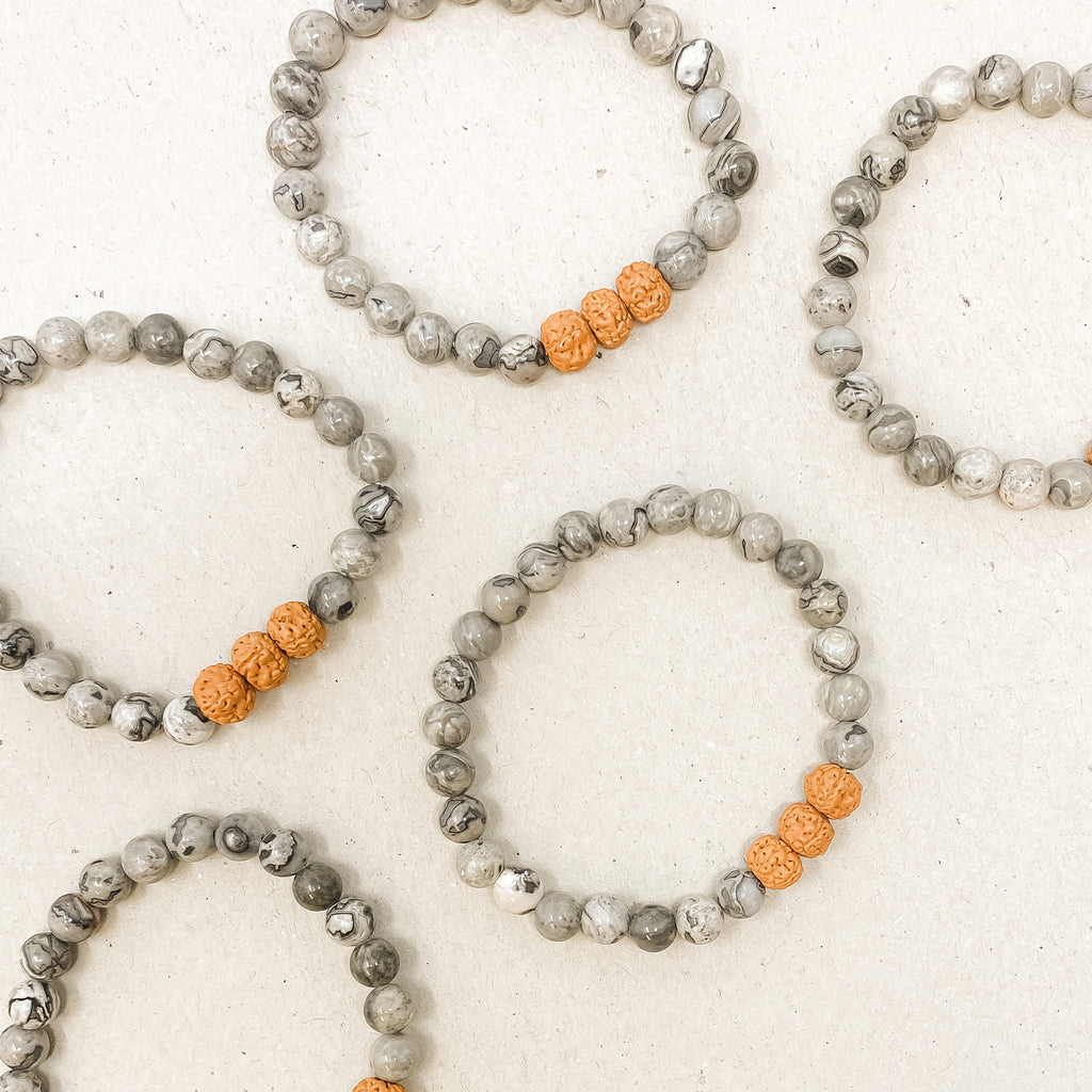 Picasso Jasper - Zen Diffuser Bracelet