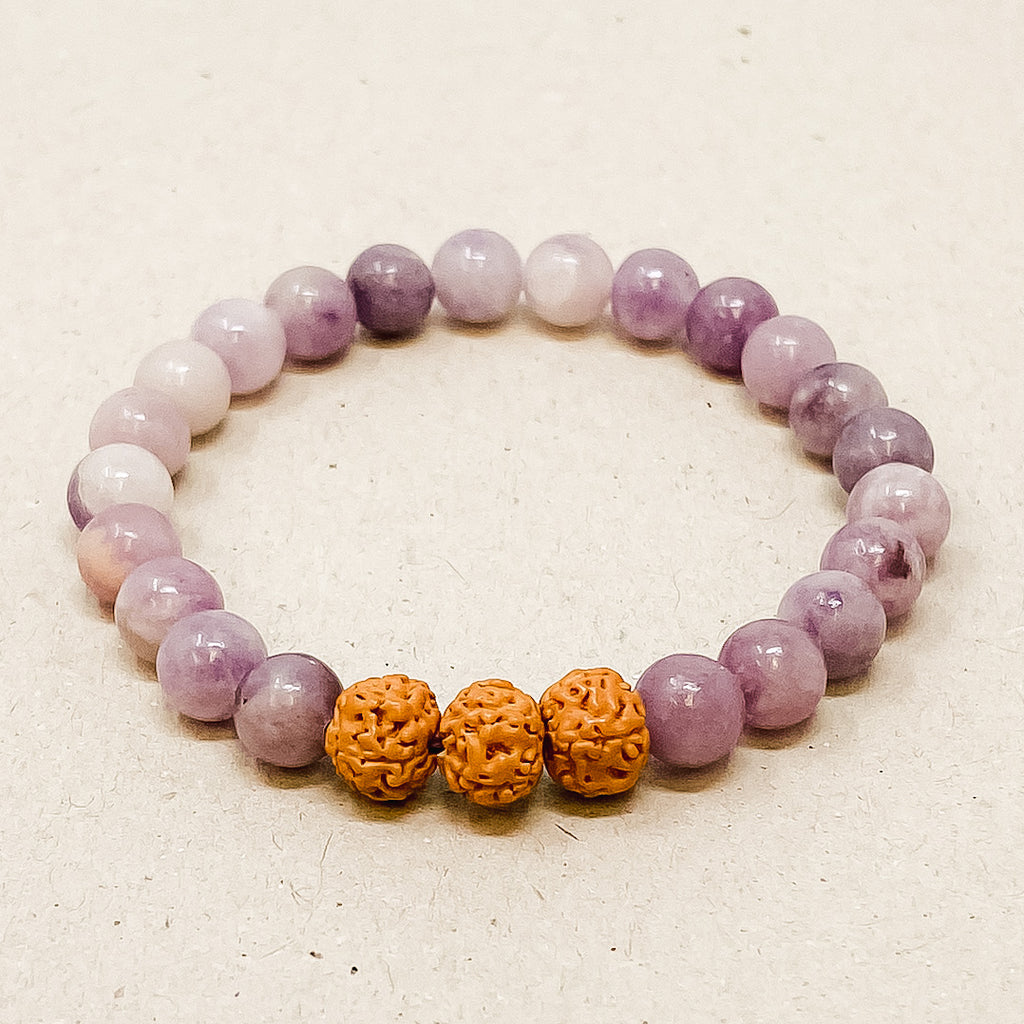 Lepidolite - Zen Diffuser Bracelet