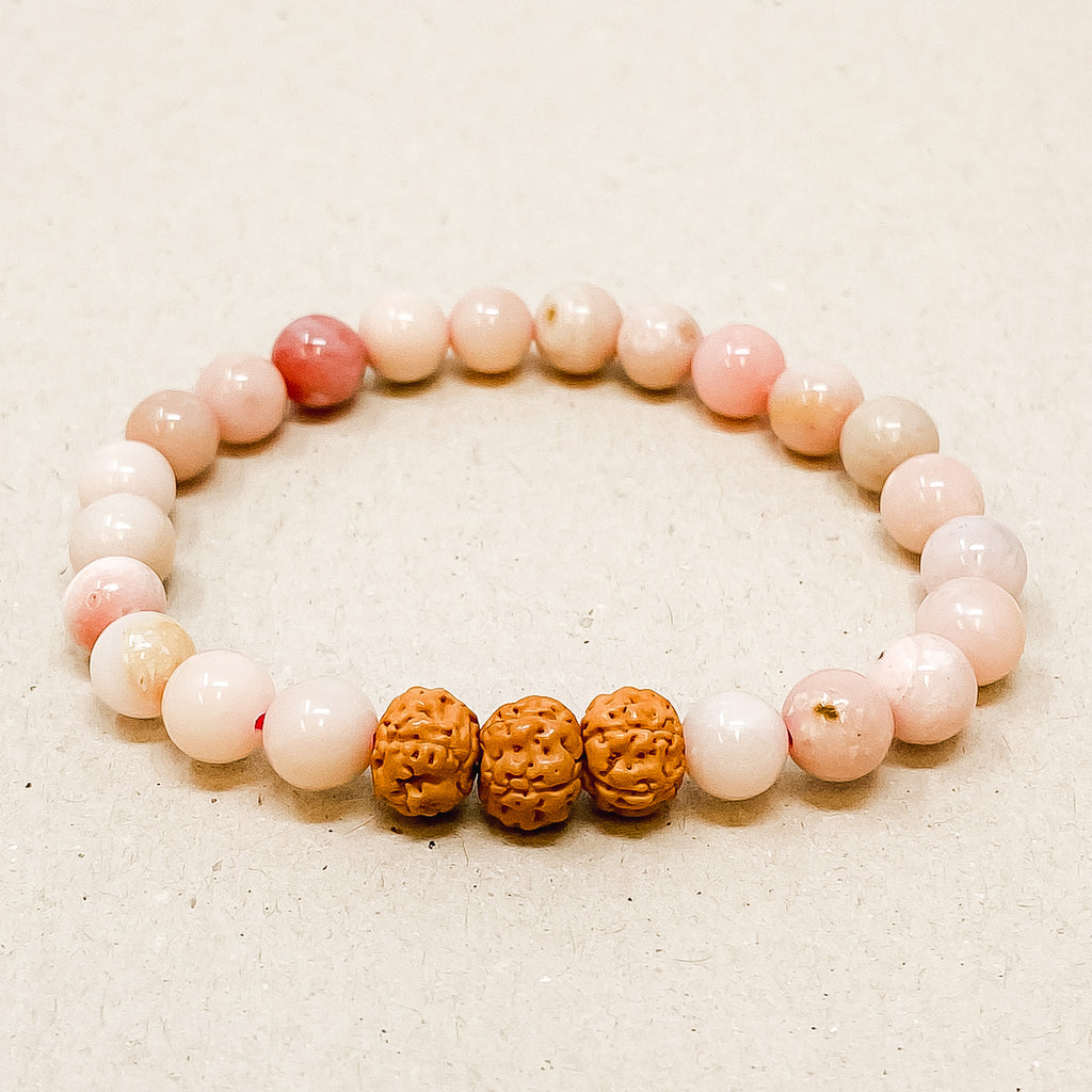 Pink Opal - Zen Diffuser Bracelet