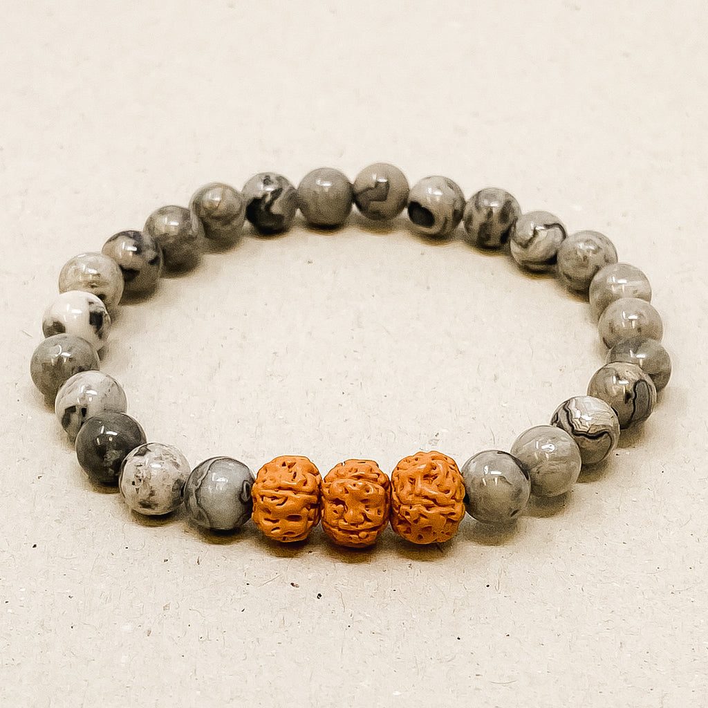 Picasso Jasper - Zen Diffuser Bracelet