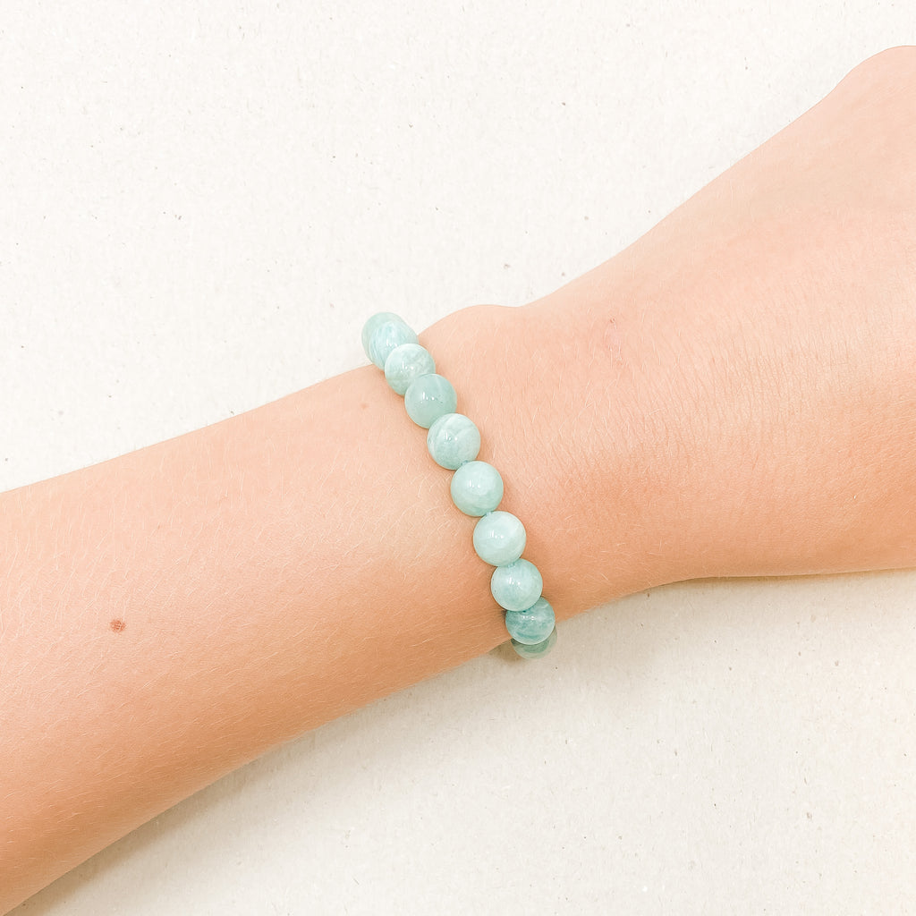 Amazonite 8mm Gemstone Bracelet