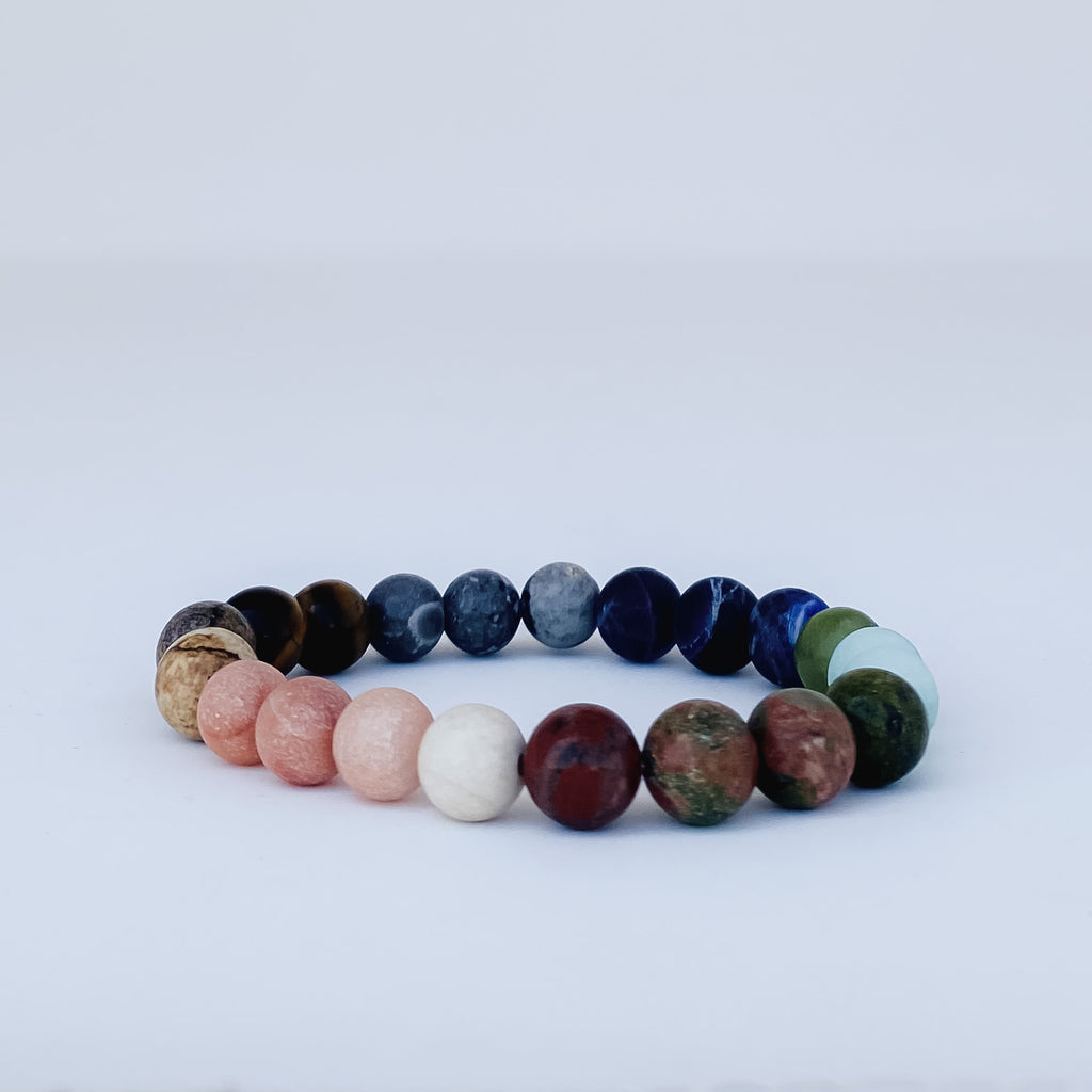 7 Chakra Stone Bracelet