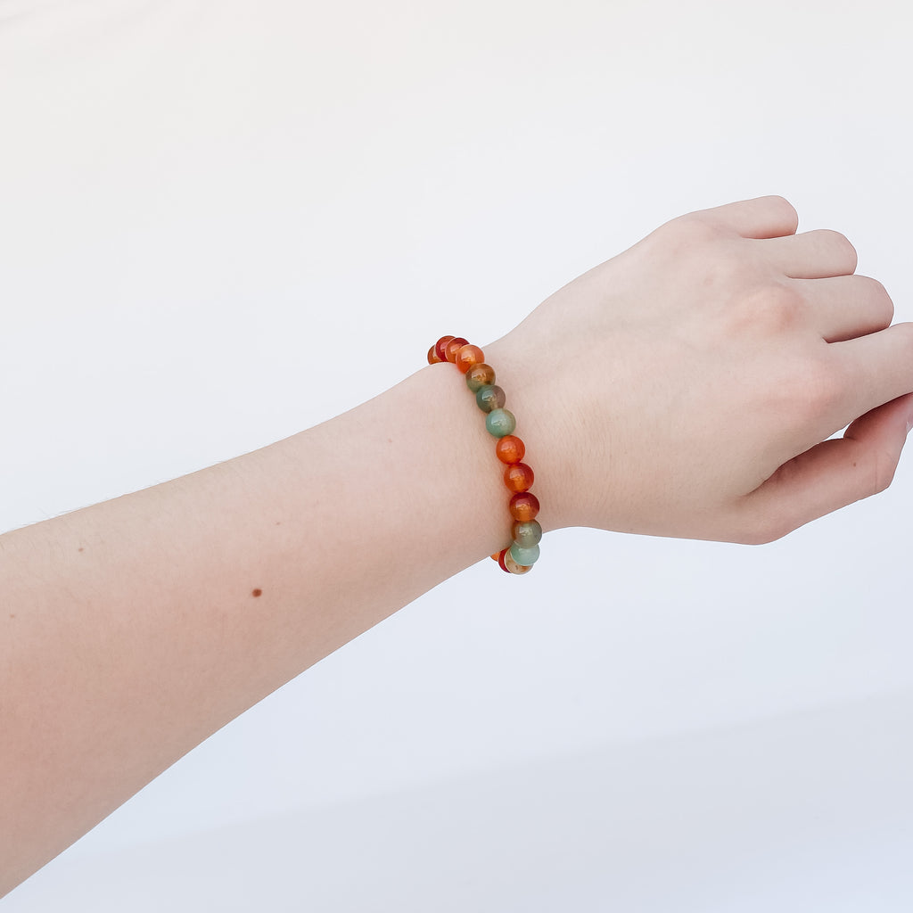 Orange Onyx Active Energy Bracelet