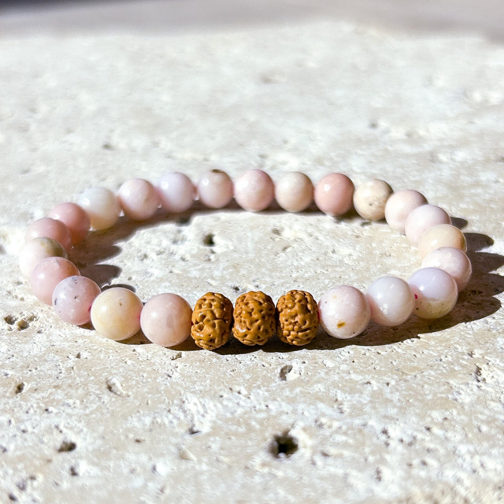 Pink Opal - Zen Diffuser Bracelet