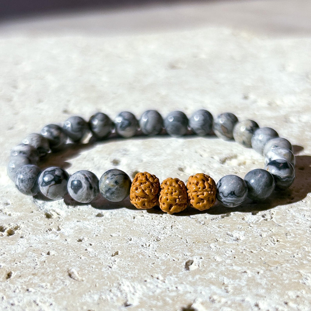 Picasso Jasper - Zen Diffuser Bracelet