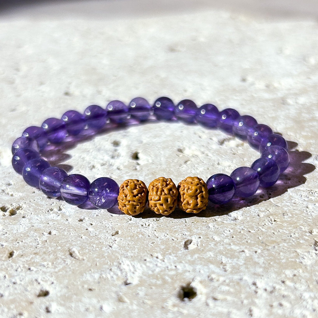 Amethyst - Zen Diffuser Bracelet