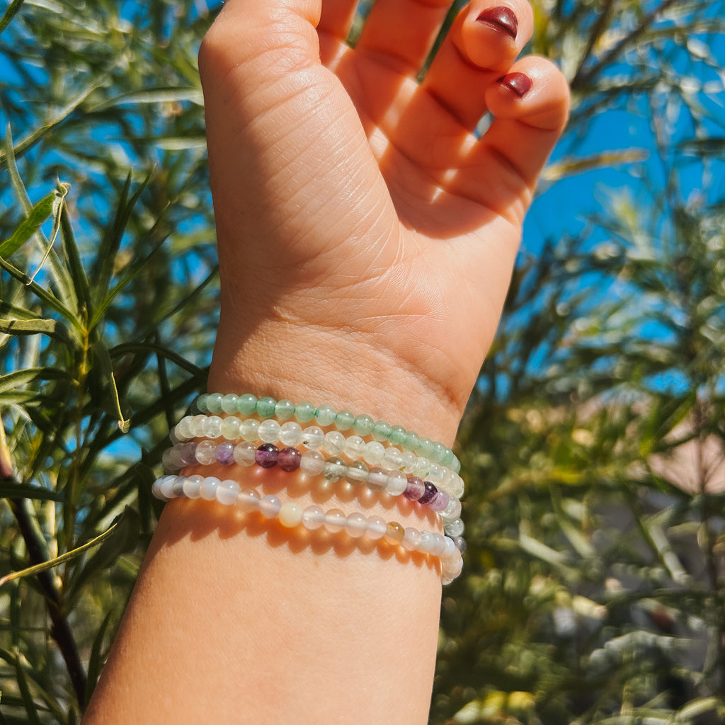 Fluorite Gemstone Bracelet