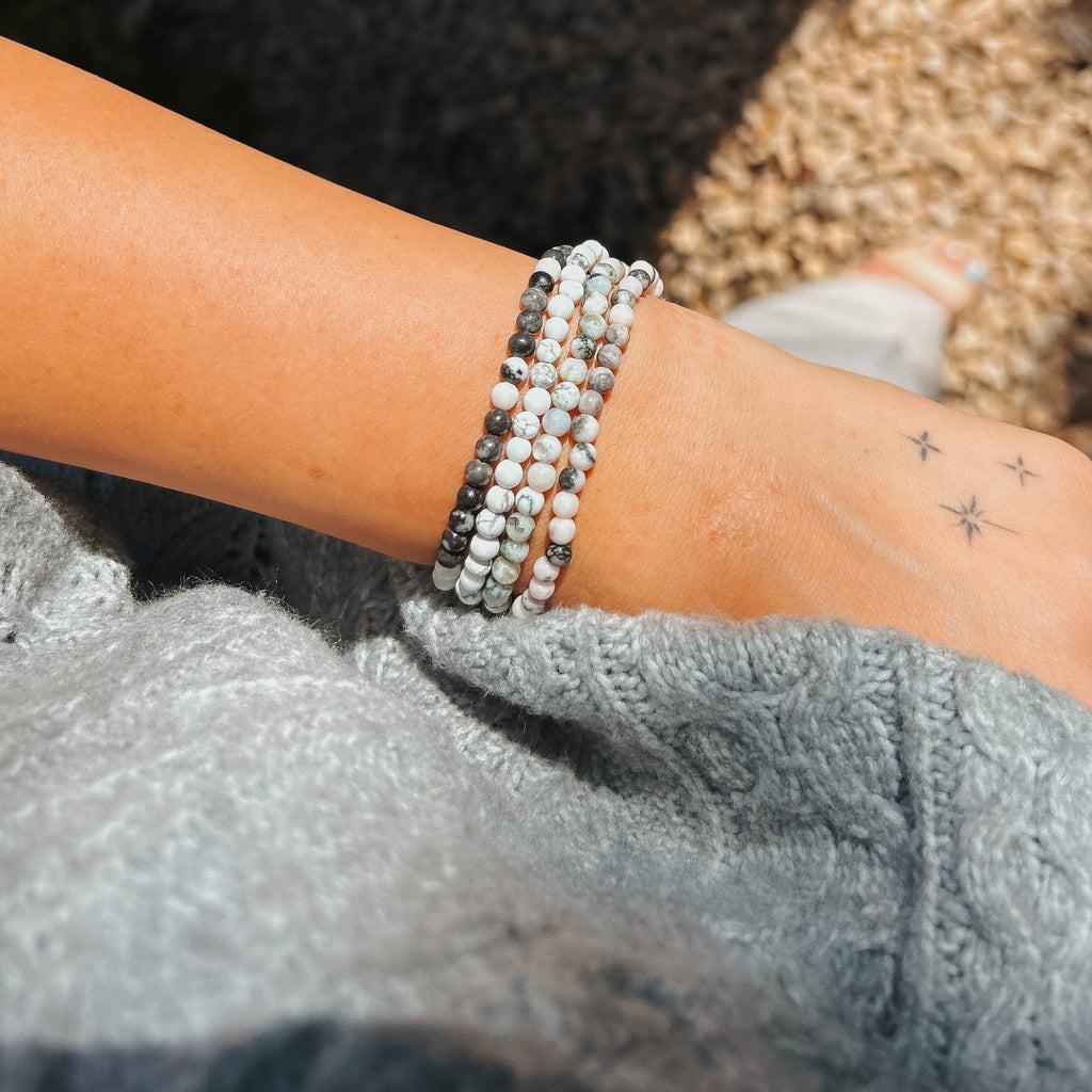 Howlite Gemstone Bracelet